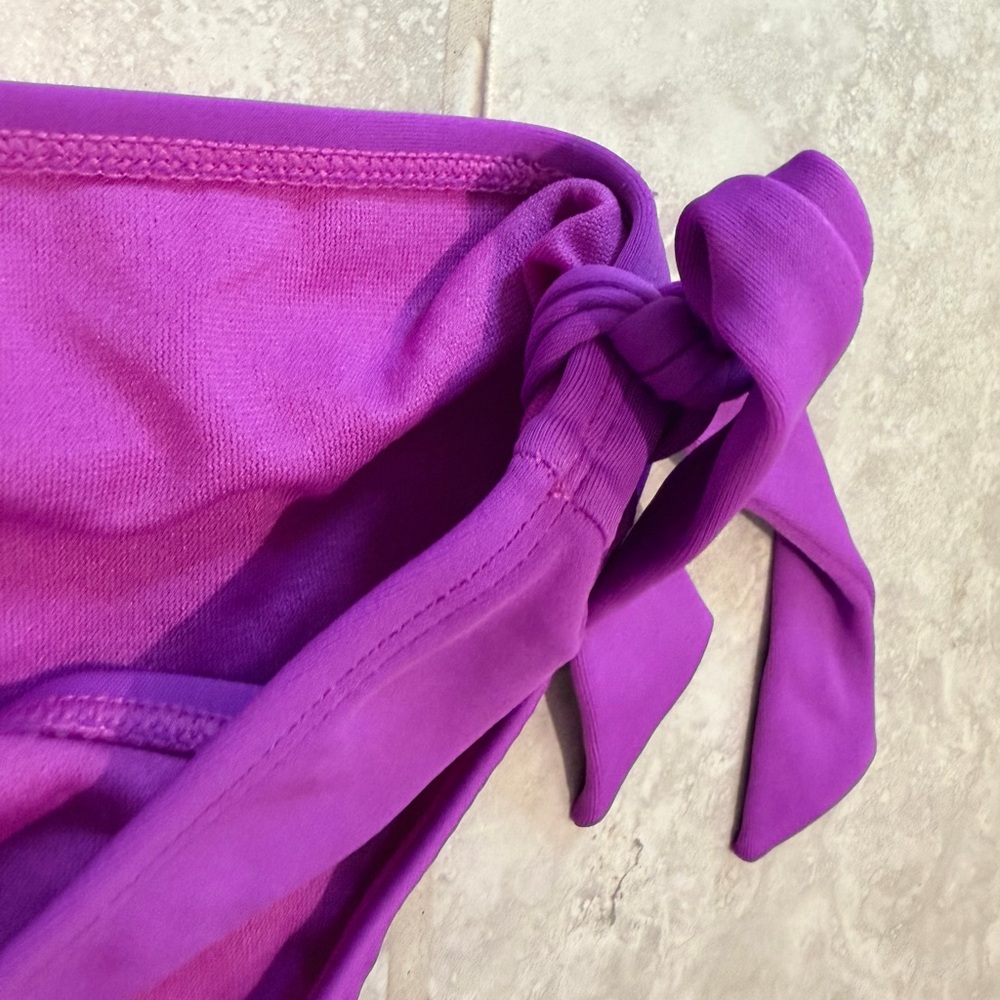 Purple Women's Tankini Swim Set - Classic Two-Piece - Picture 4 of 8